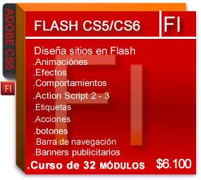 curso de diseño web con el programa flash
